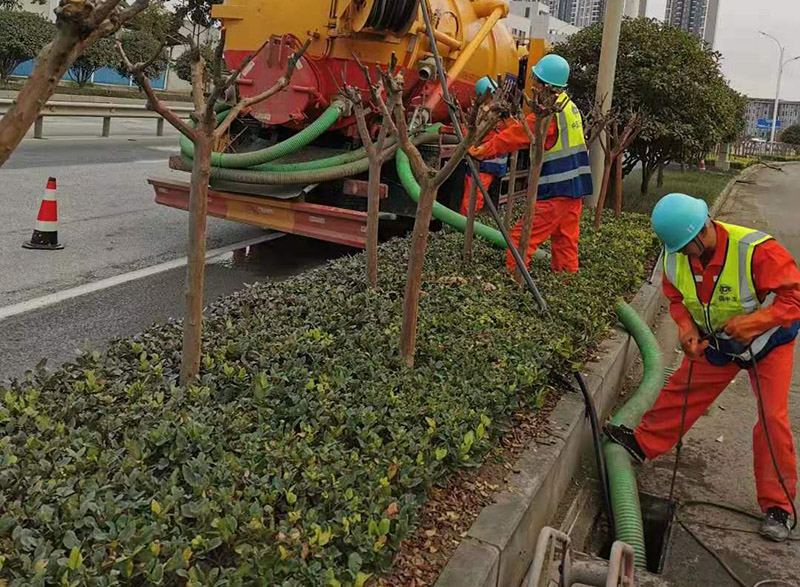 陆良市政管道清淤